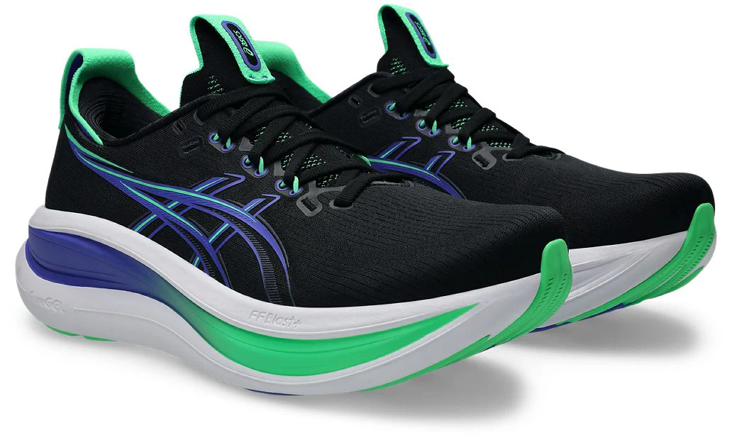 Asics Mens Gel Nimbus 28 - Black/Cobalt Burst - Neutral - SS26 - Image 5