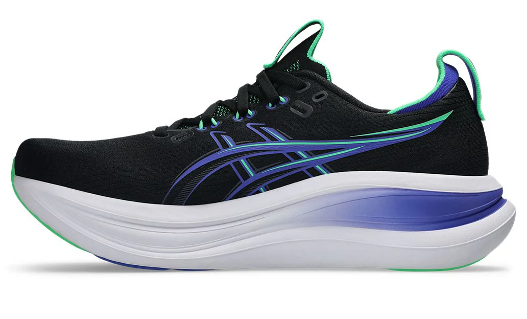 Asics Mens Gel Nimbus 28 - Black/Cobalt Burst - Neutral - SS26 - Image 7