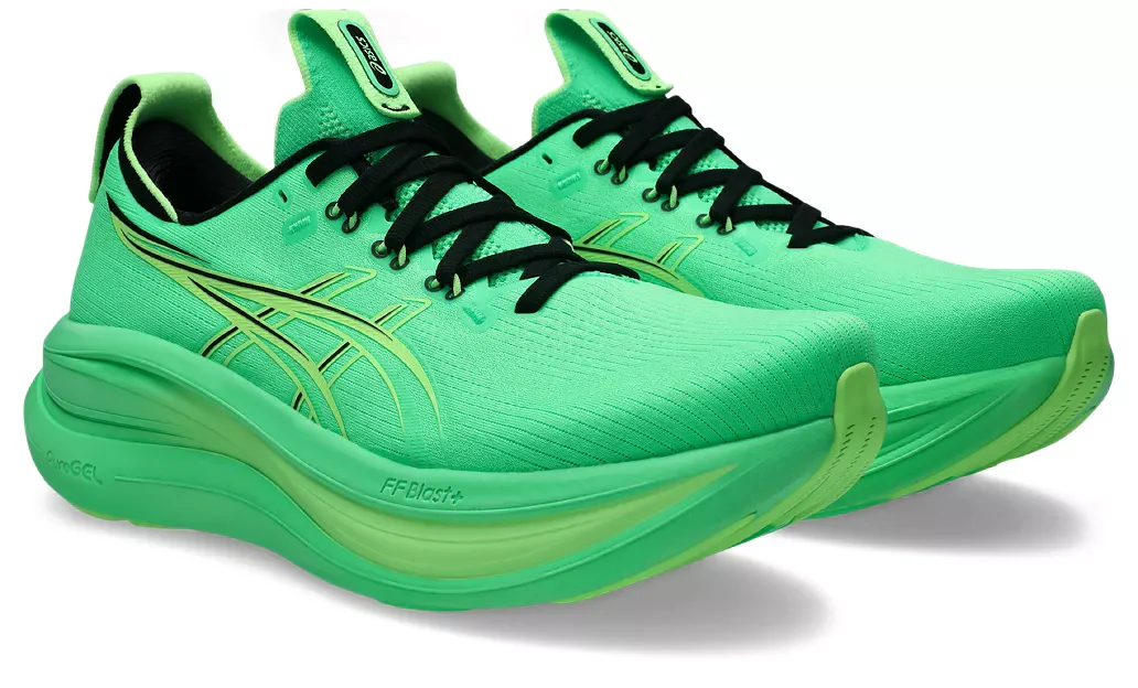 Asics Mens Gel Nimbus 28 - Vital Green/Illuminate Green - Neutral - SS26 - Image 5
