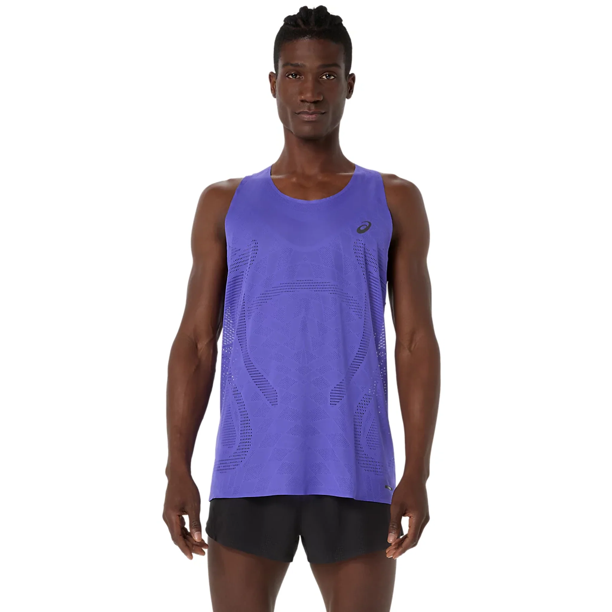 Asics Mens Metarun Singlet - Cobalt Burst - Image 3