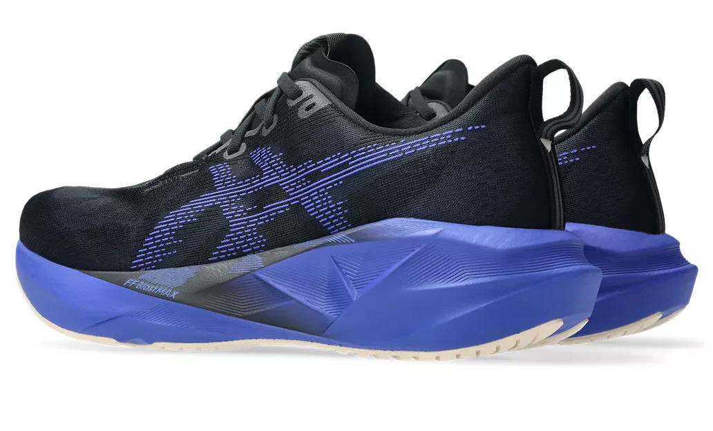 Asics Mens Novablast 5 - Black/Cobalt Burst - Neutral - SS26 - Image 3