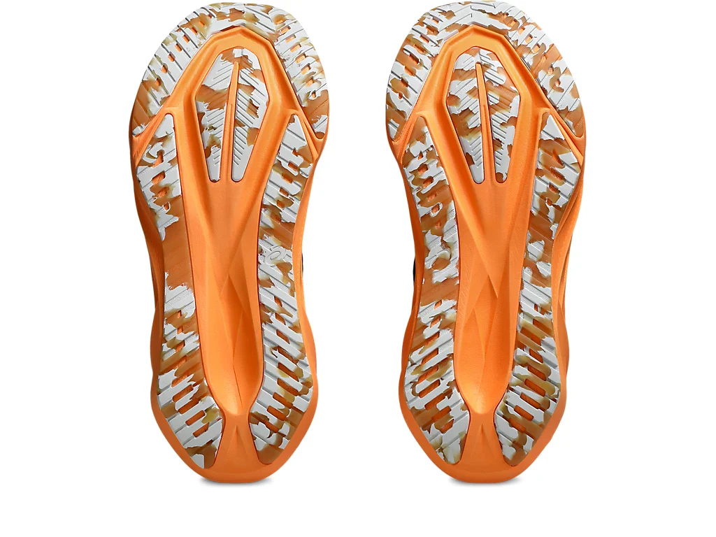 Asics Mens Novablast 5 Lite-Show - Lite-Show/Orange Pop - Neutral - AW25 - Image 7