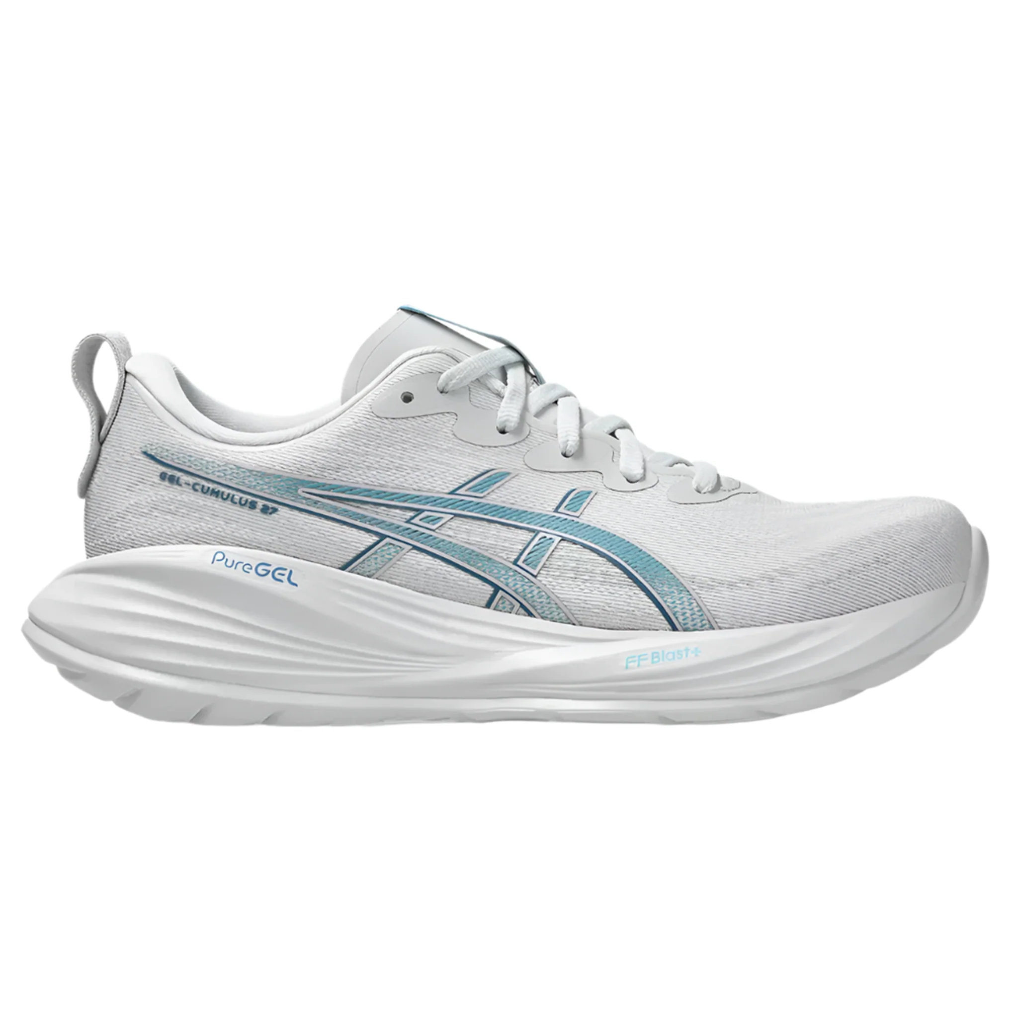 Asics Womens Gel Cumulus 27 - Concrete/Winter Sea - Neutral - AW25