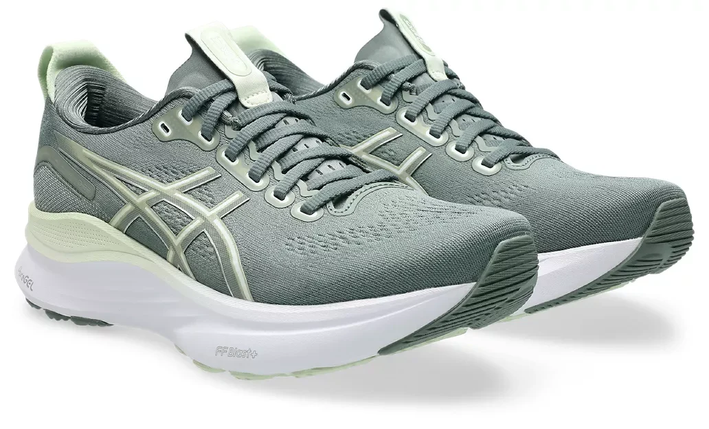 Asics Womens Gel Kayano 32 - Monument Blue/Whisper Green - Stability - AW25 - Image 4