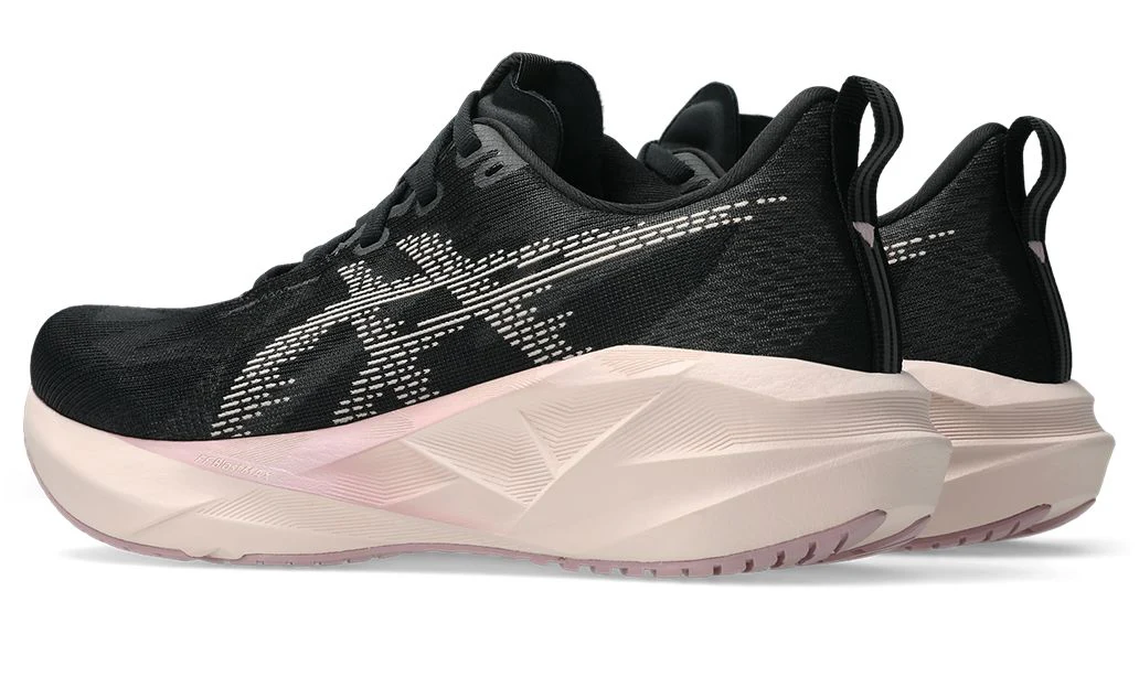Asics Womens Novablast 5 - Black/Pearl Pink - Neutral - SS26 - Image 3