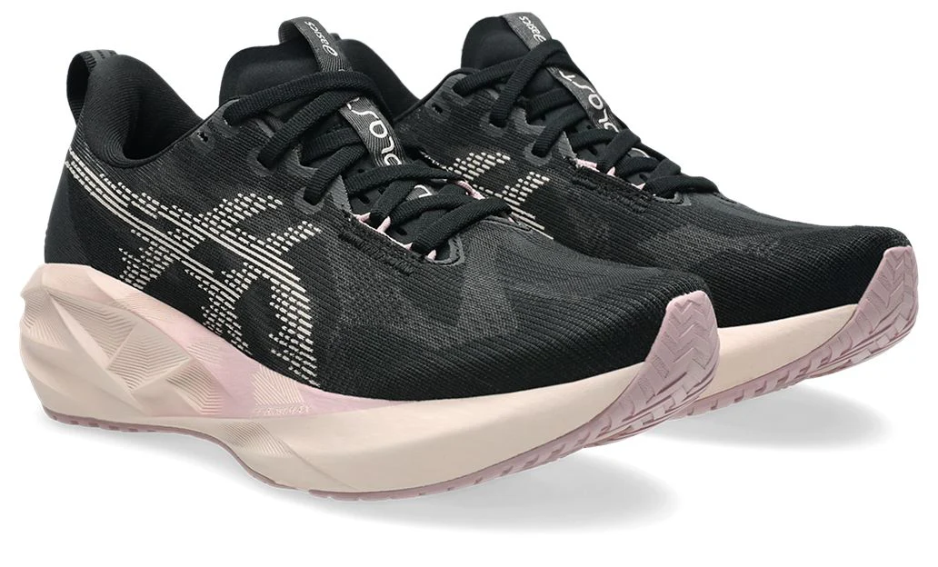 Asics Womens Novablast 5 - Black/Pearl Pink - Neutral - SS26 - Image 5