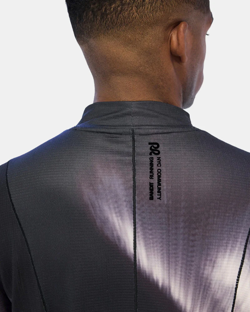 Bandit Mens AuraGrid Mockneck Long Sleeve - Haze Multi - SS26 - Image 6