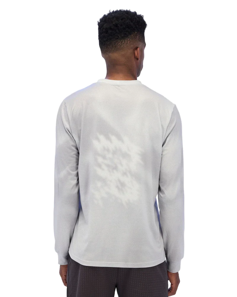 Bandit Mens Micromesh Long Sleeve Performance Tee - Cement Multi - SS26 - Image 3
