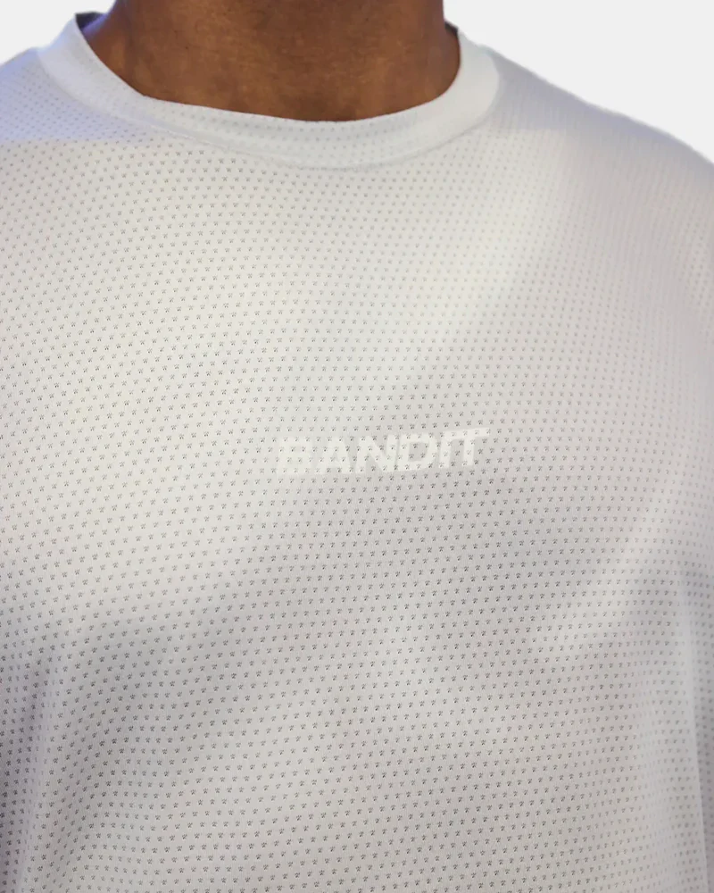 Bandit Mens Micromesh Long Sleeve Performance Tee - Cement Multi - SS26 - Image 4