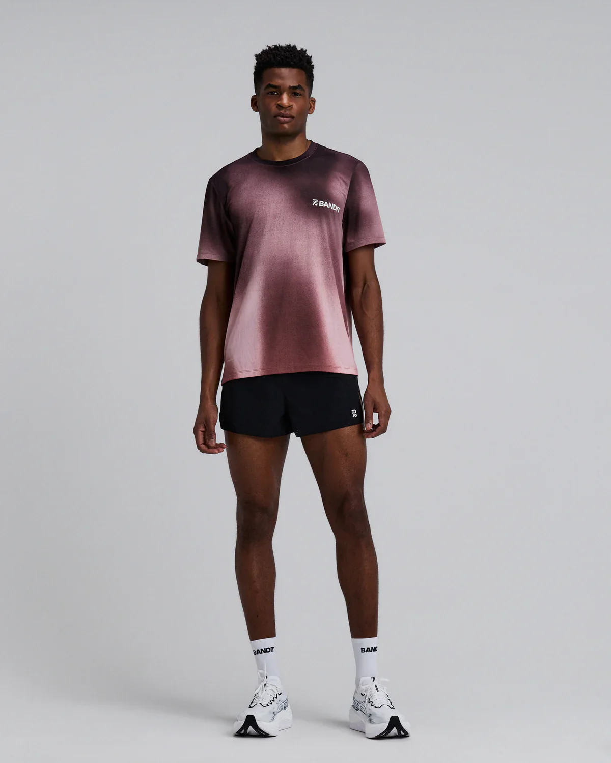 Bandit Mens Specter Performance Tee - Cacao Print - SS26 - Image 4