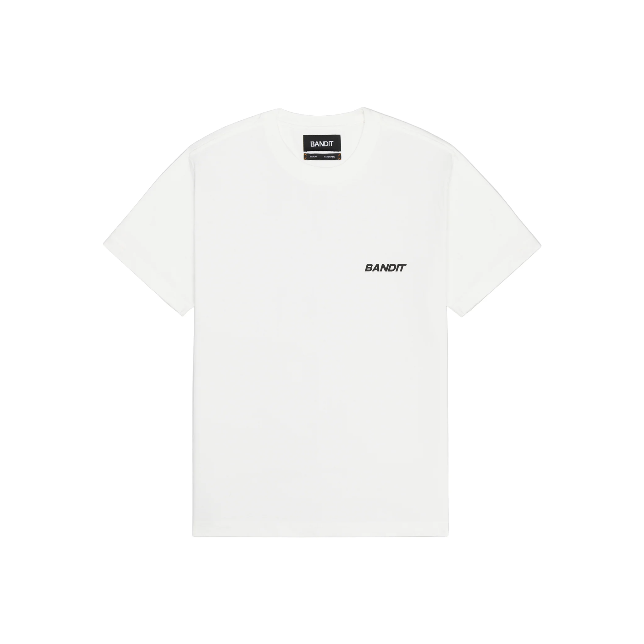 Bandit Unisex Classic Cotton Tee - White - SS26