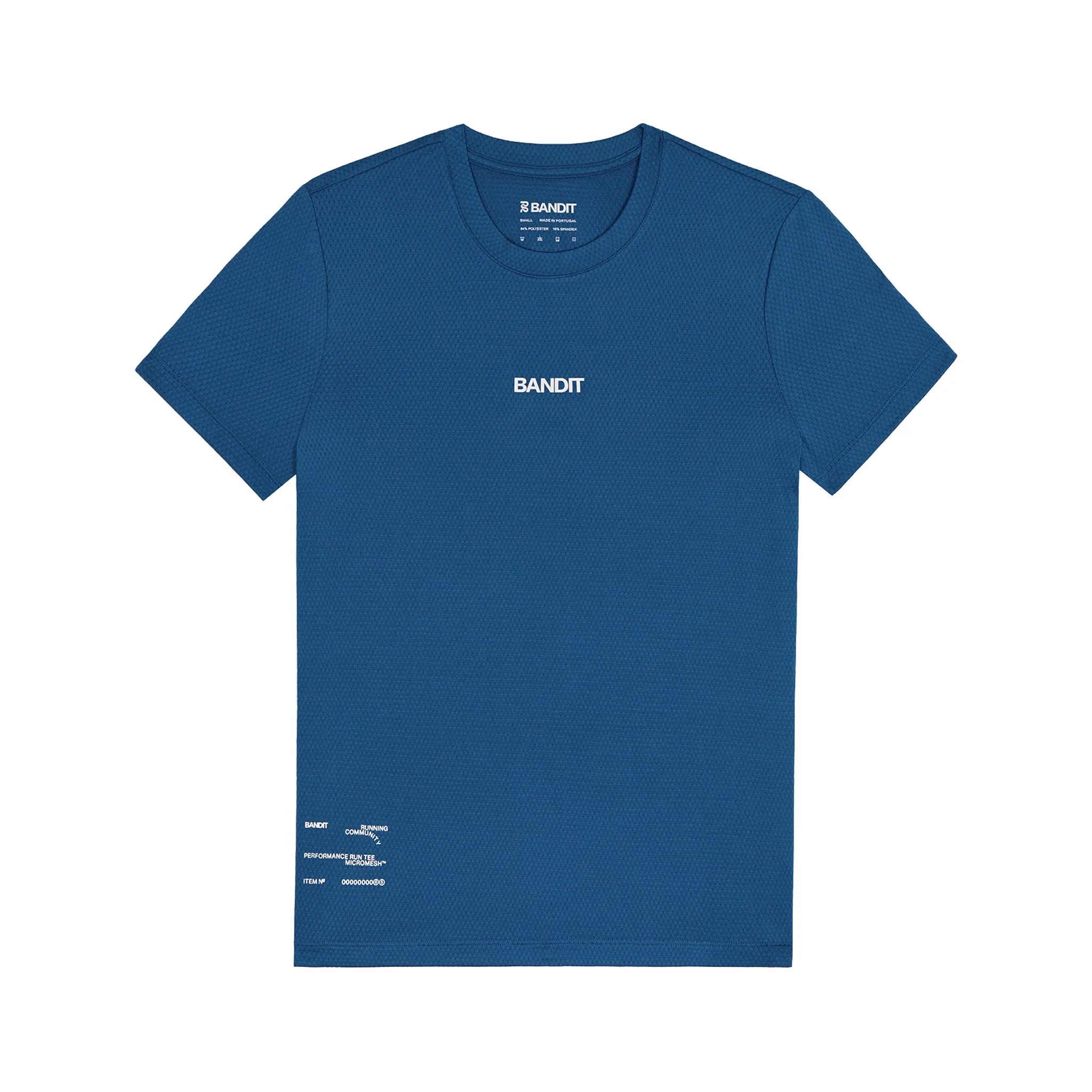 Bandit Womens Short Sleeve Micromesh Tee - Aegean - SS26