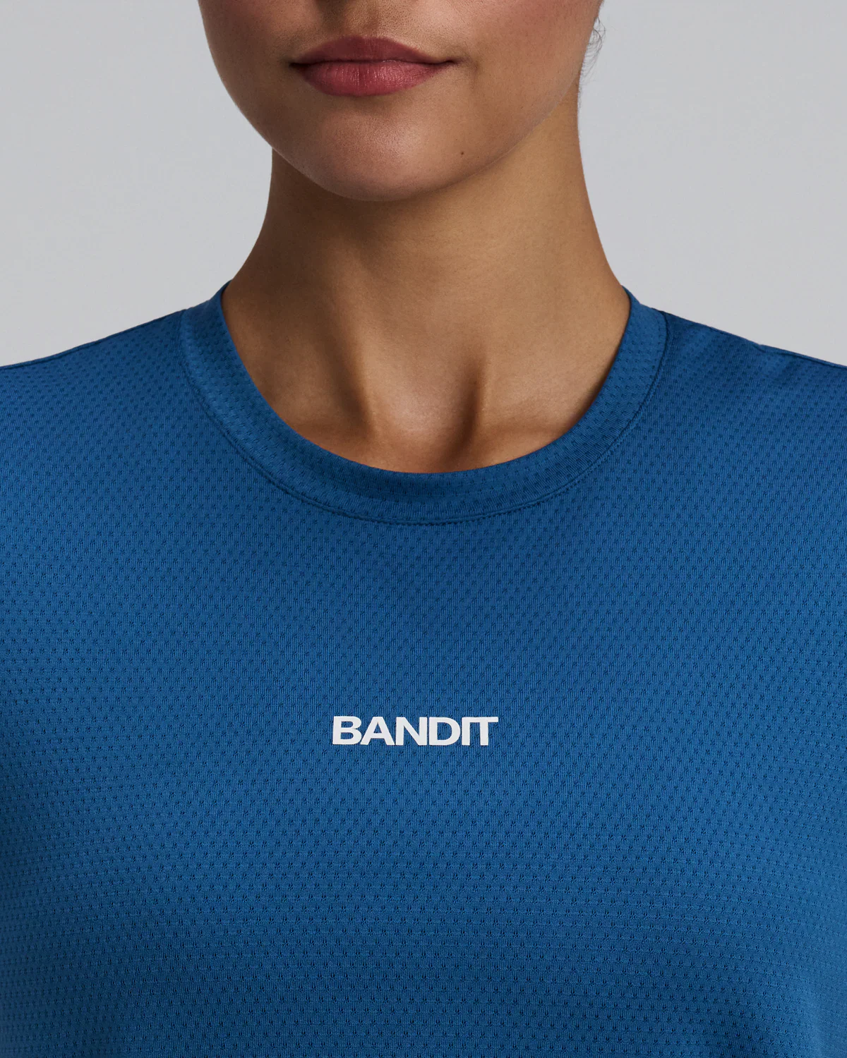 Bandit Womens Short Sleeve Micromesh Tee - Aegean - SS26 - Image 6