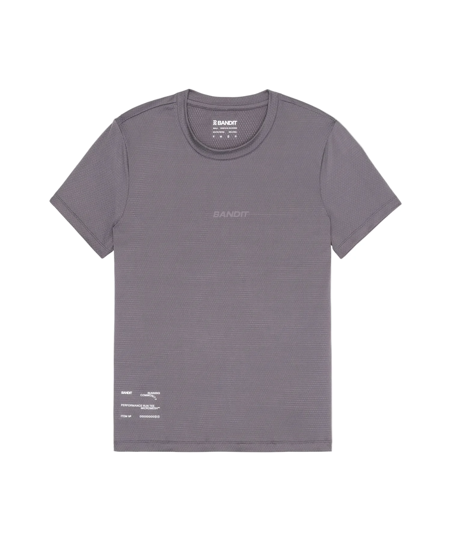 Bandit Womens Short Sleeve Micromesh Tee - Haze - SS26