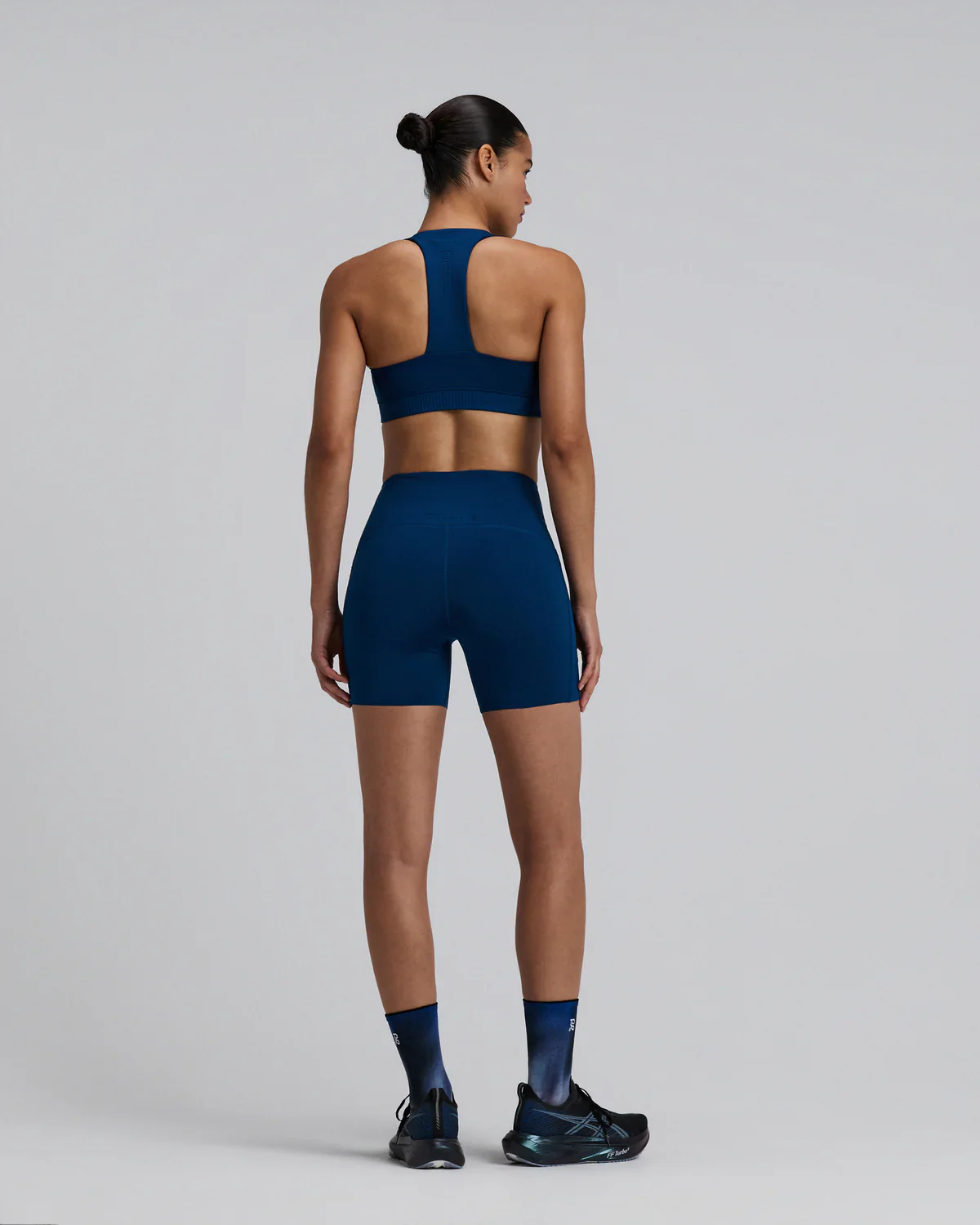 Bandit Womens Stamina Square Neck Bra - Ink Blue - SS26 - Image 3