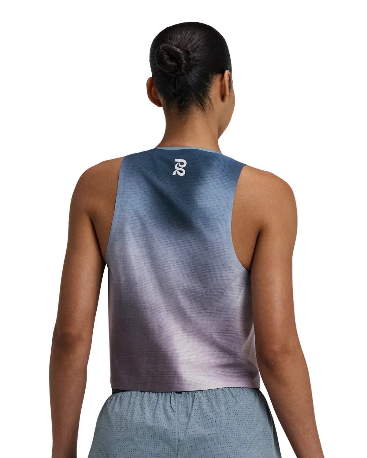 Bandit Womens Tank Singlet - Aegean Blue Wave Print - SS26 - Image 2