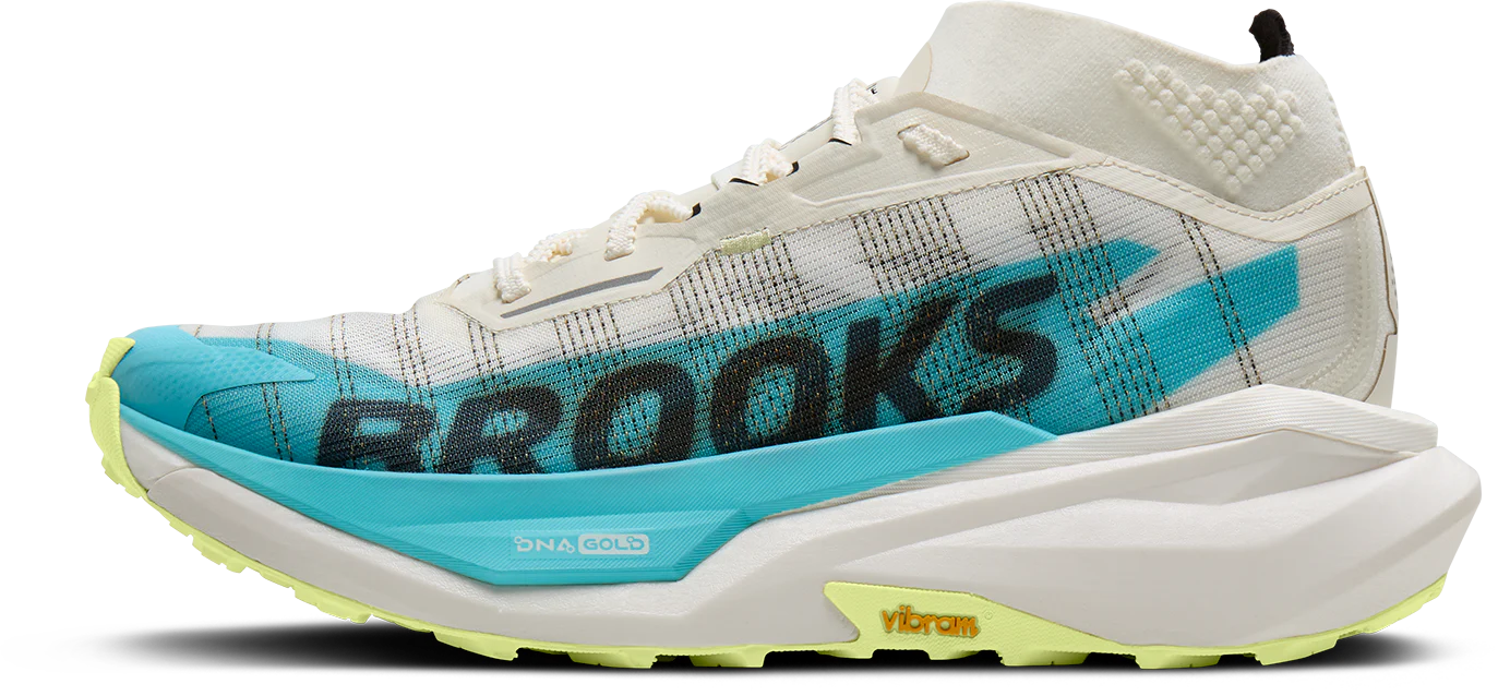 Brooks Cascadia Elite - Star White/Bluefish/Black - Trail - SS26 - Image 3
