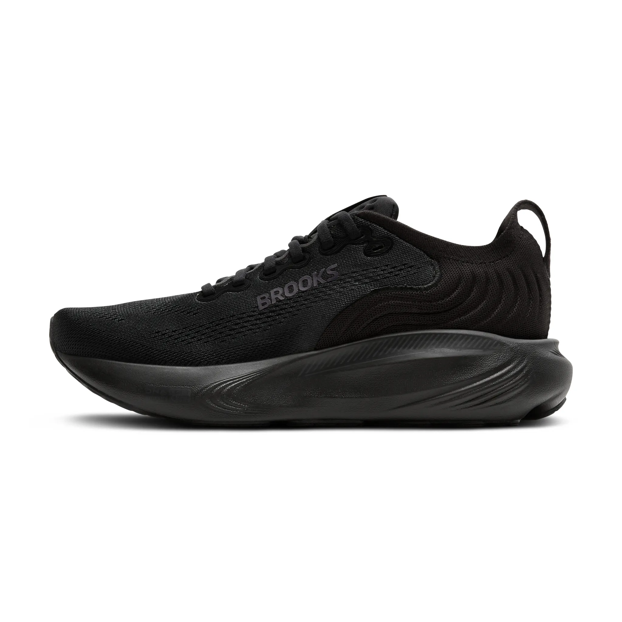 Brooks Mens Adrenaline GTS 25 - Extra Wide - Black/Black/Ebony - Stability - SS26 - Image 3