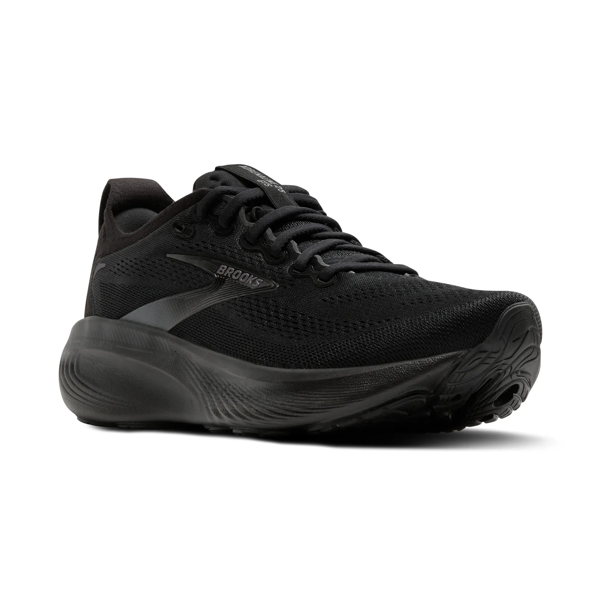 Brooks Mens Adrenaline GTS 25 - Extra Wide - Black/Black/Ebony - Stability - SS26 - Image 4