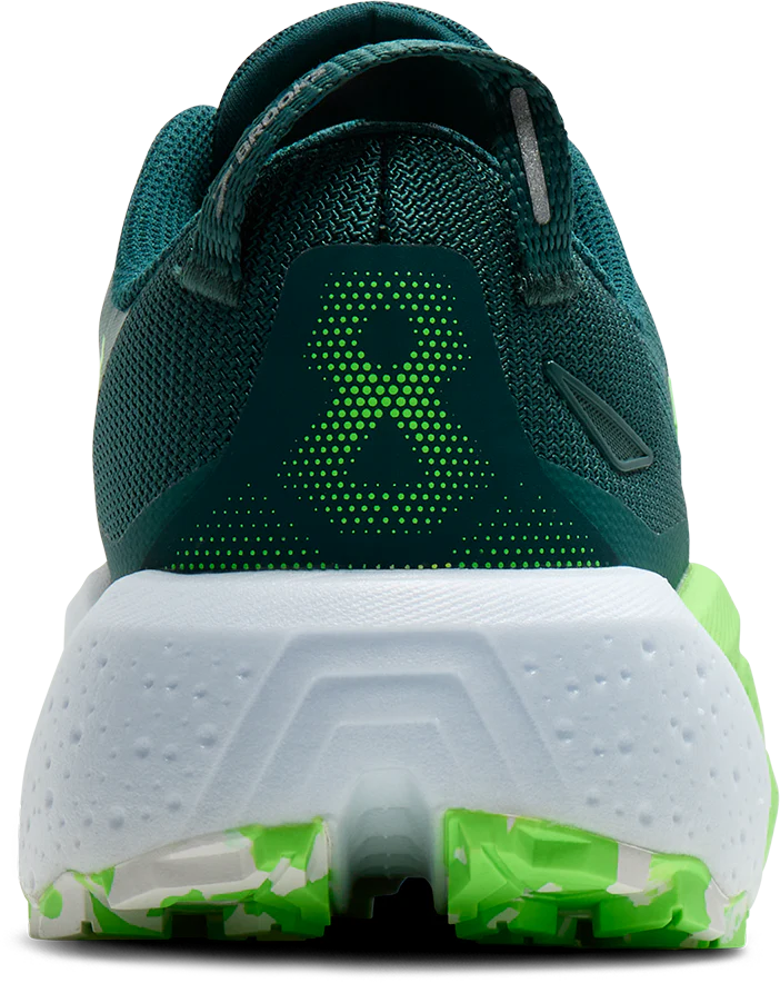 Brooks Mens Caldera 8 - Atlantic Deep/Green/White - Trail - SS26 - Image 5