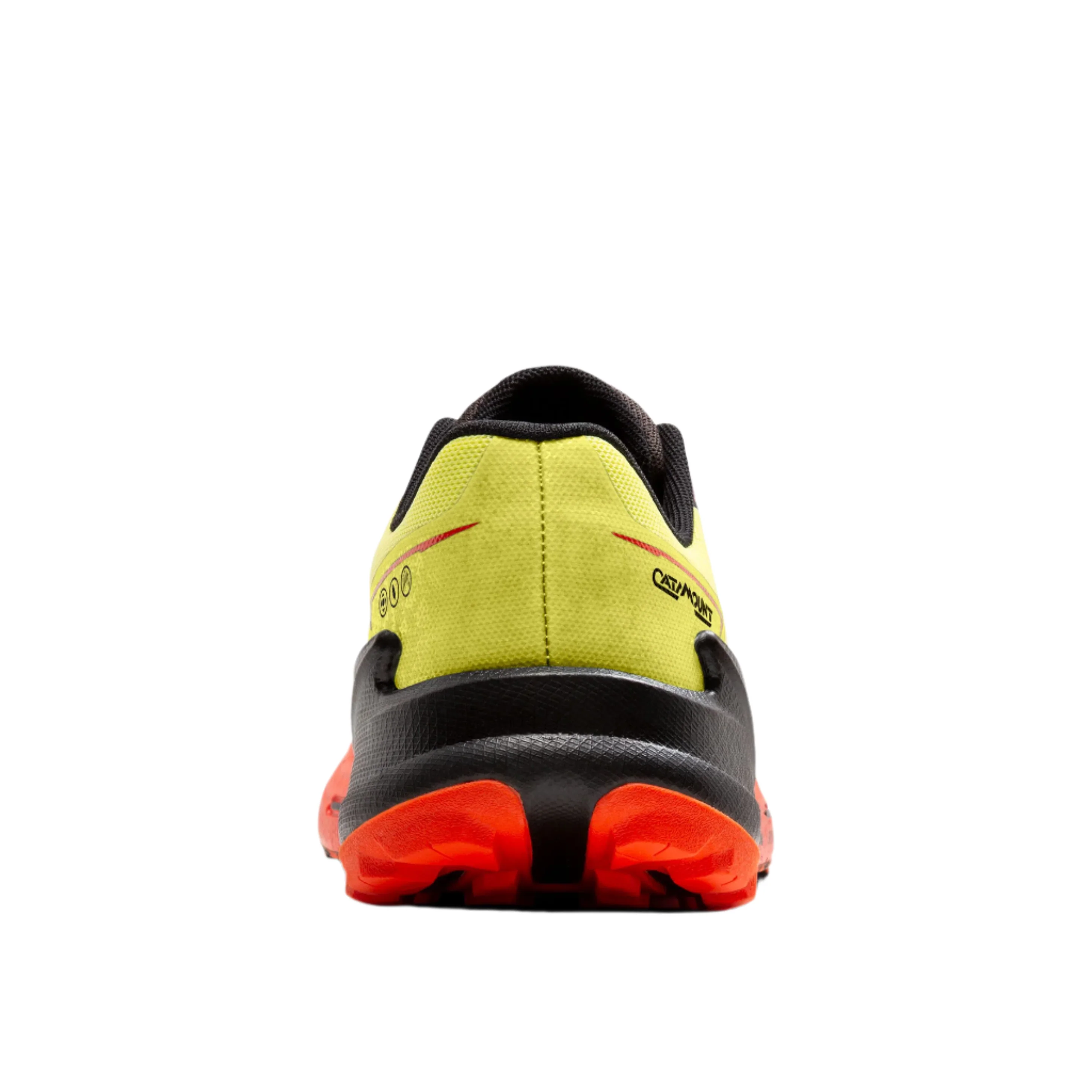 Brooks Mens Catamount 3 - Acid Lime/Cherry Tomato/Black - Trail - Image 4
