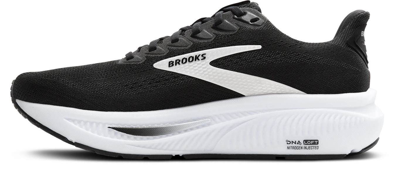 Brooks Mens Ghost 17 - Black/Grey/White - Neutral - AW25 - Image 4