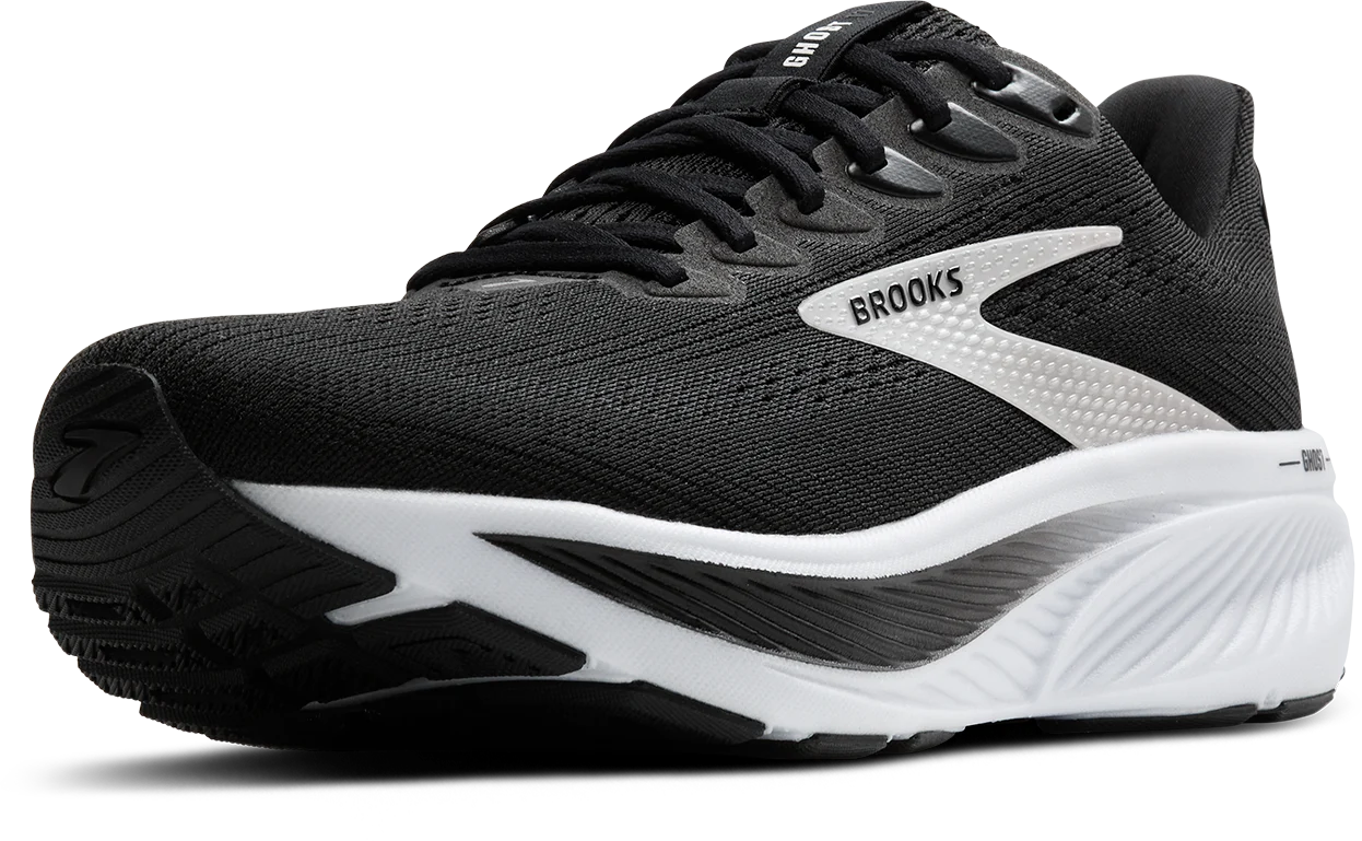 Brooks Mens Ghost 17 - Black/Grey/White - Neutral - AW25 - Image 6