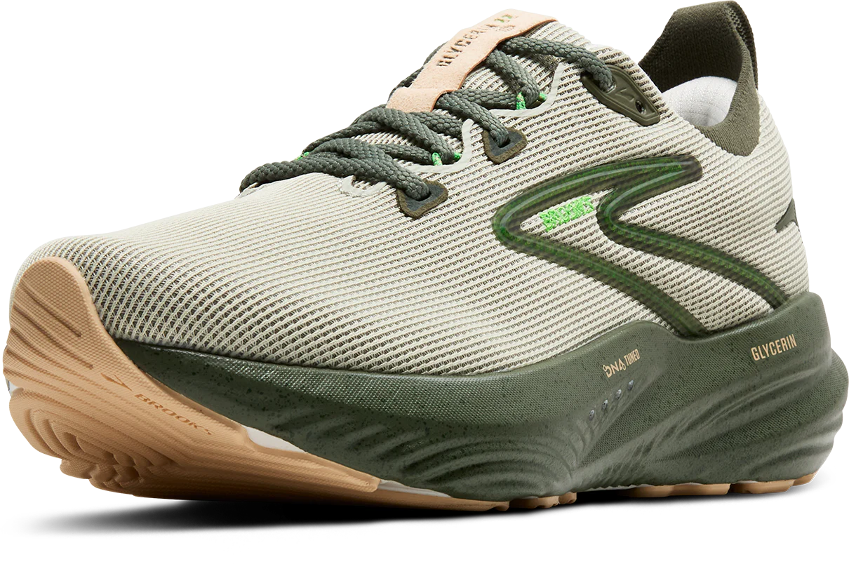 Brooks Mens Glycerin 22 - Beetle/Celadon/Ivory - Neutral - AW25 - Image 3