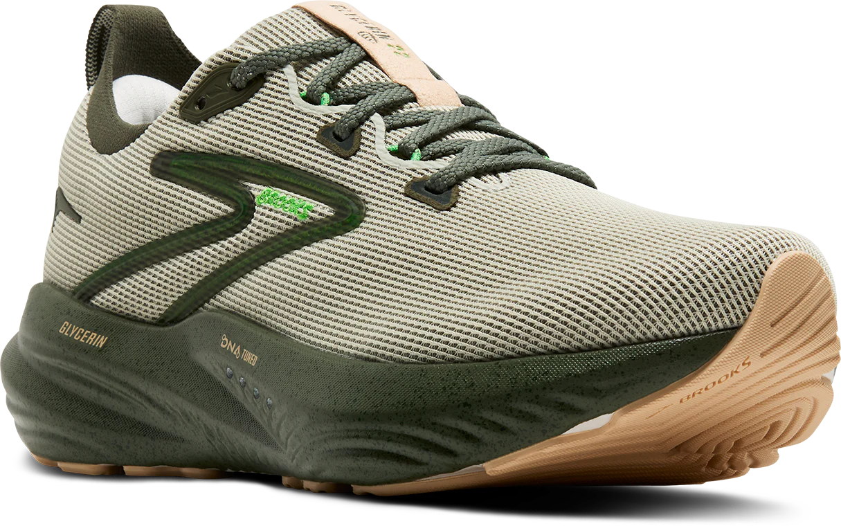 Brooks Mens Glycerin 22 - Beetle/Celadon/Ivory - Neutral - AW25 - Image 6