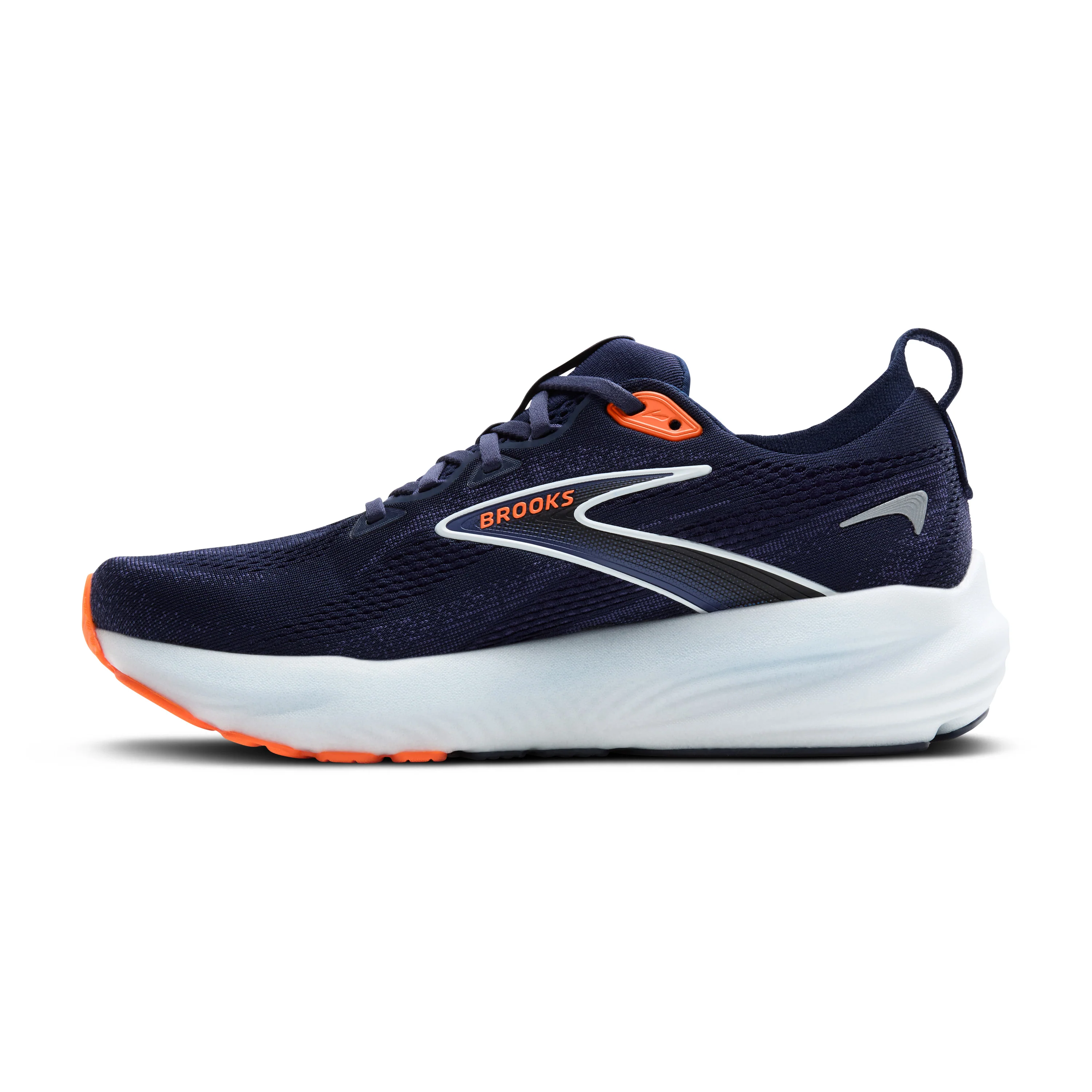 Brooks Mens Glycerin 22 - Peacoat/Blue Ribbon/Orange - Neutral - SS25 - Image 5