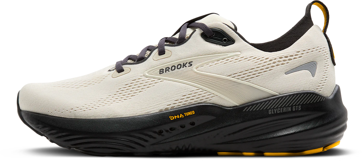 Brooks Mens Glycerin GTS 22 - Sand Beige - Stability - AW25 - Image 4