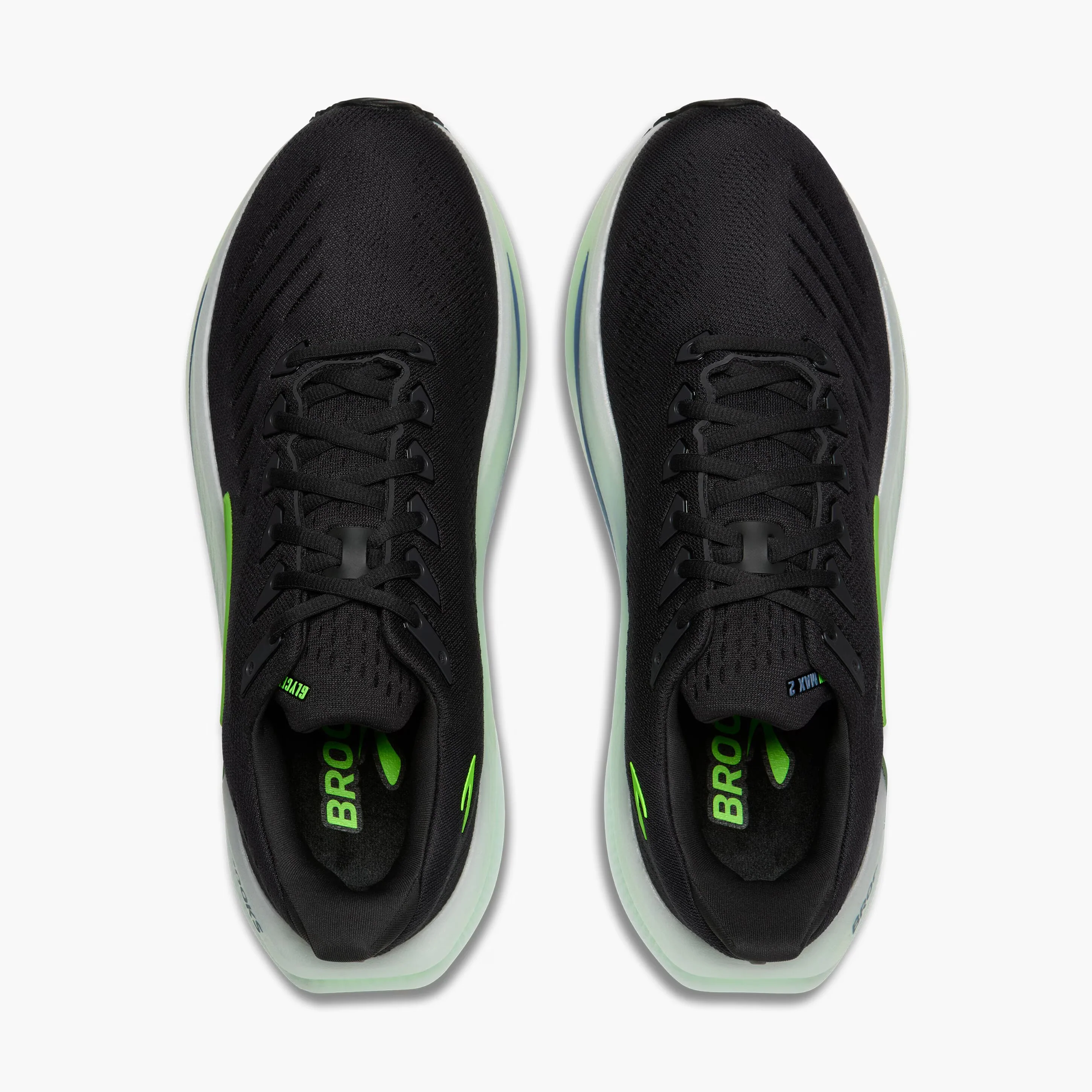 Brooks Mens Glycerin Max 2 - Phantom/White/Green Gecko - Neutral - SS26 - Image 4
