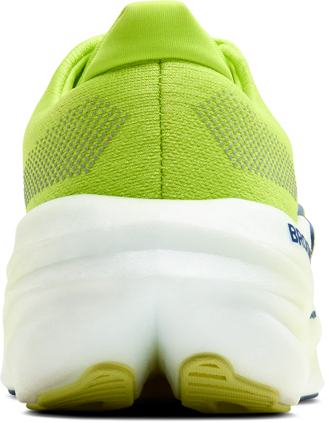 Brooks Mens Glycerin Max - Lime/Navy Peony/White- Neutral - AW25 - Image 8