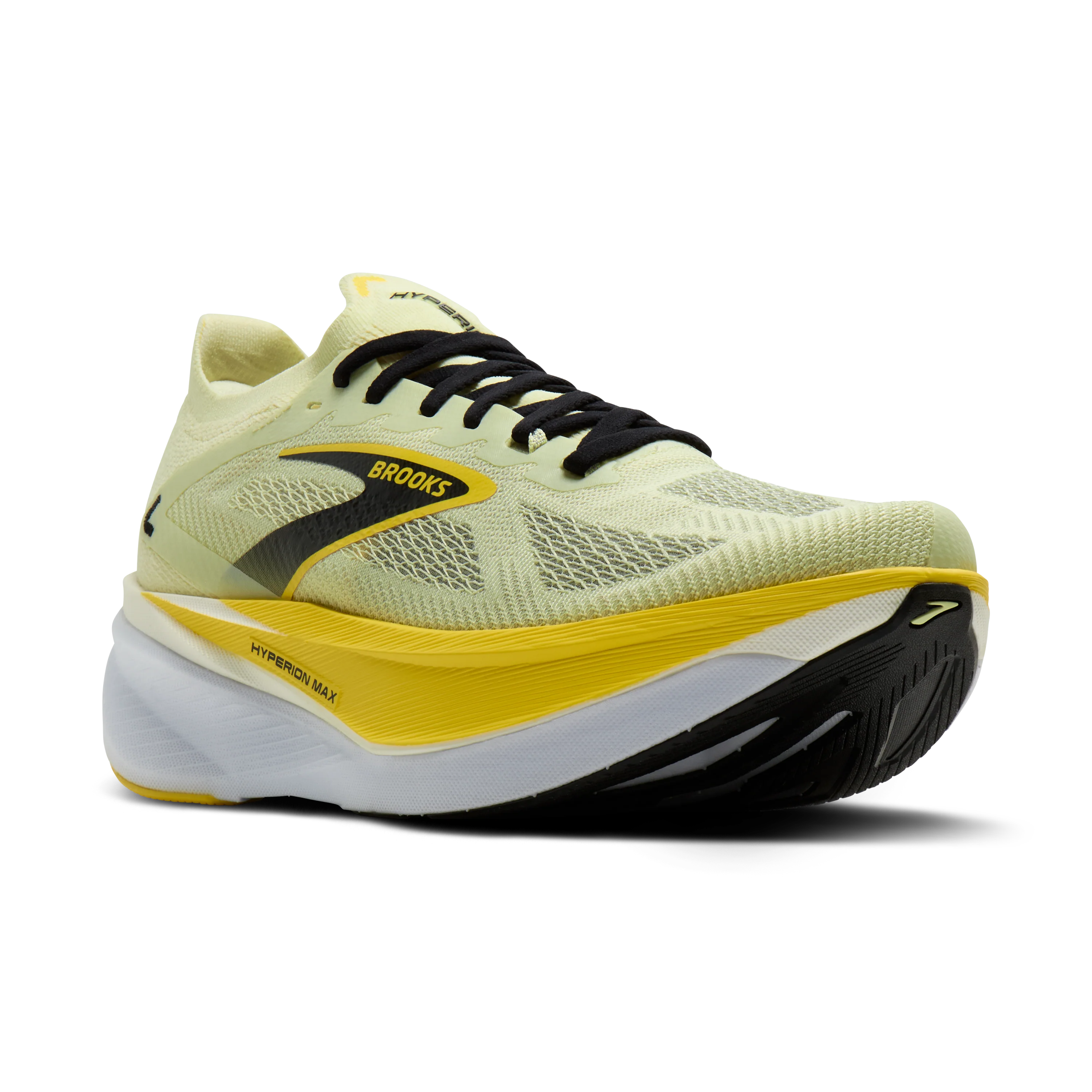 Brooks Mens Hyperion Max 3 - Luminary/Cyber Yellow/Black - Neutral - SS26 - Image 3