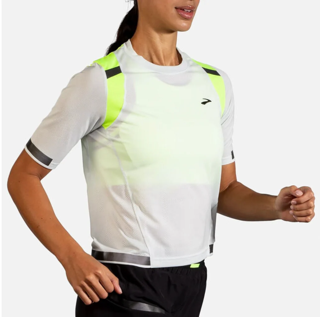 Brooks Womens Carbonite Short Sleeve - Image 4