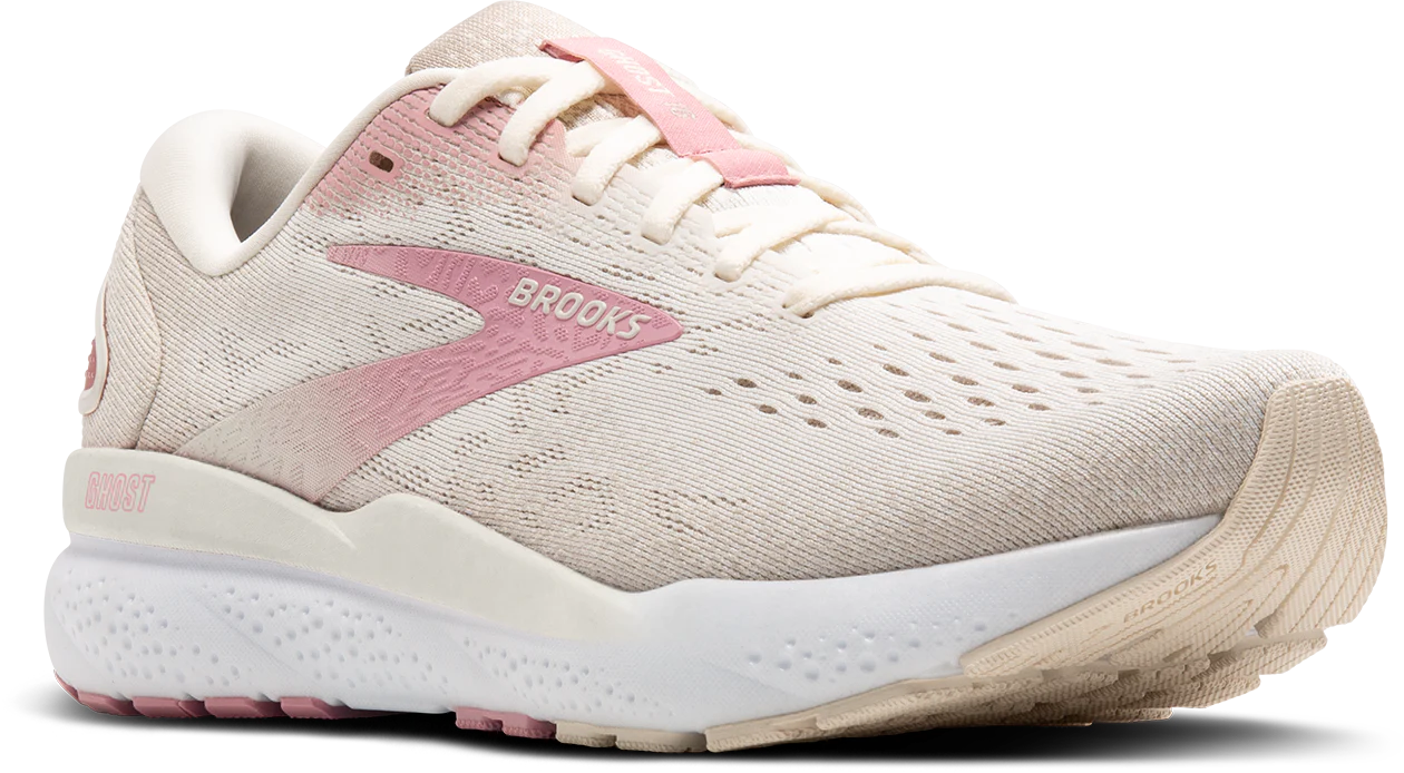 Brooks Womens Ghost 16 - Coconut/Zephyr/White - Neutral - SS25 - Image 5