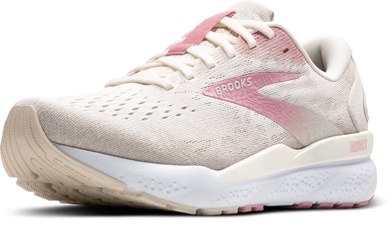 Brooks Womens Ghost 16 - Coconut/Zephyr/White - Neutral - SS25 - Image 6