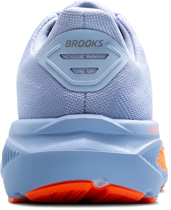 Brooks Womens Ghost 17 - Blue Heron/White/Orange - Neutral - AW25 - Image 4