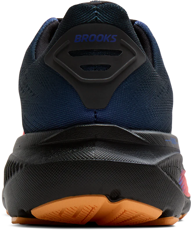 Brooks Womens Ghost 17 - Night/Blue/Papaya - Neutral - AW25 - Image 5
