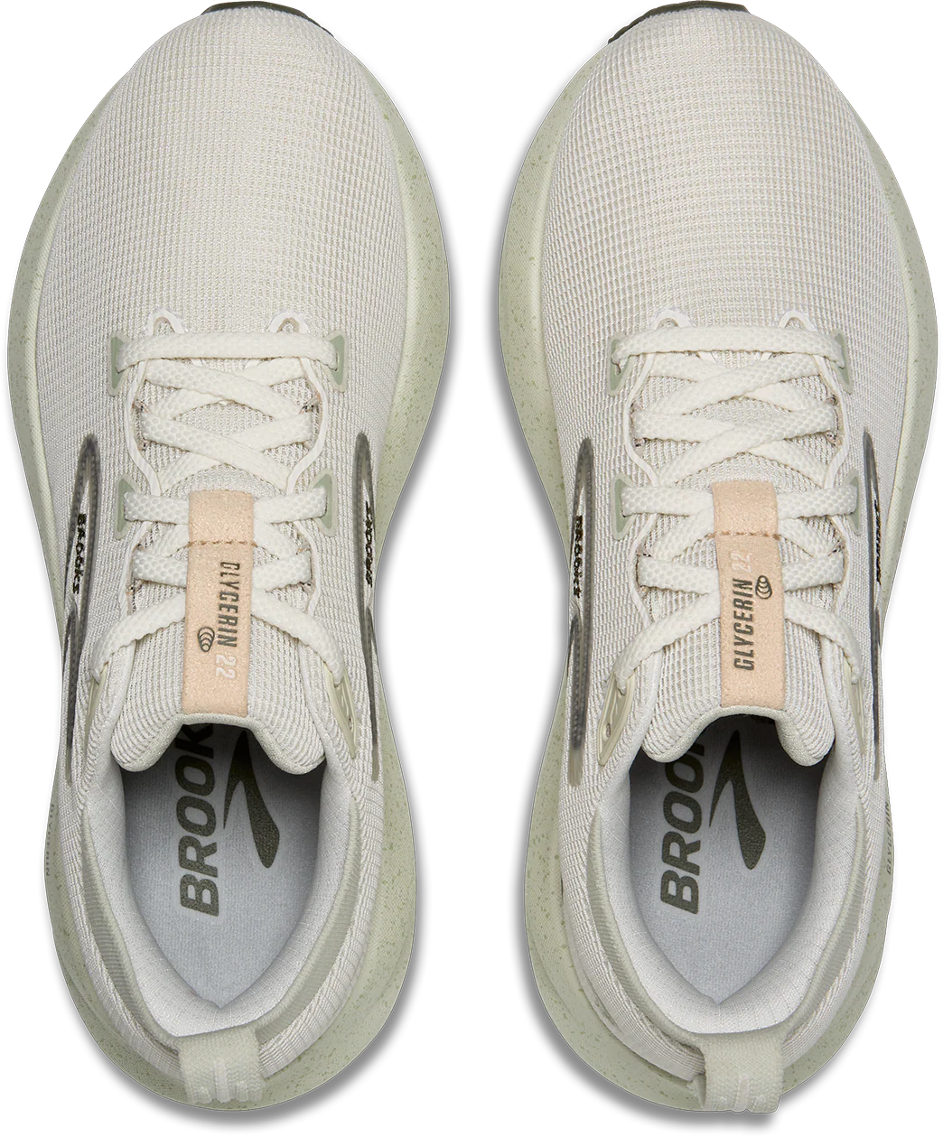 Brooks Womens Glycerin 22 - Celadon/Whisper/Beetle - Neutral - AW25 - Image 8