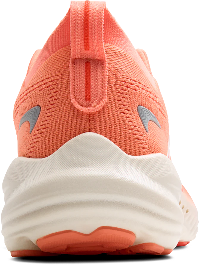 Brooks Womens Glycerin 22 - Desert Flower/Hot Coral/Milk - Neutral - SS25 - Image 6