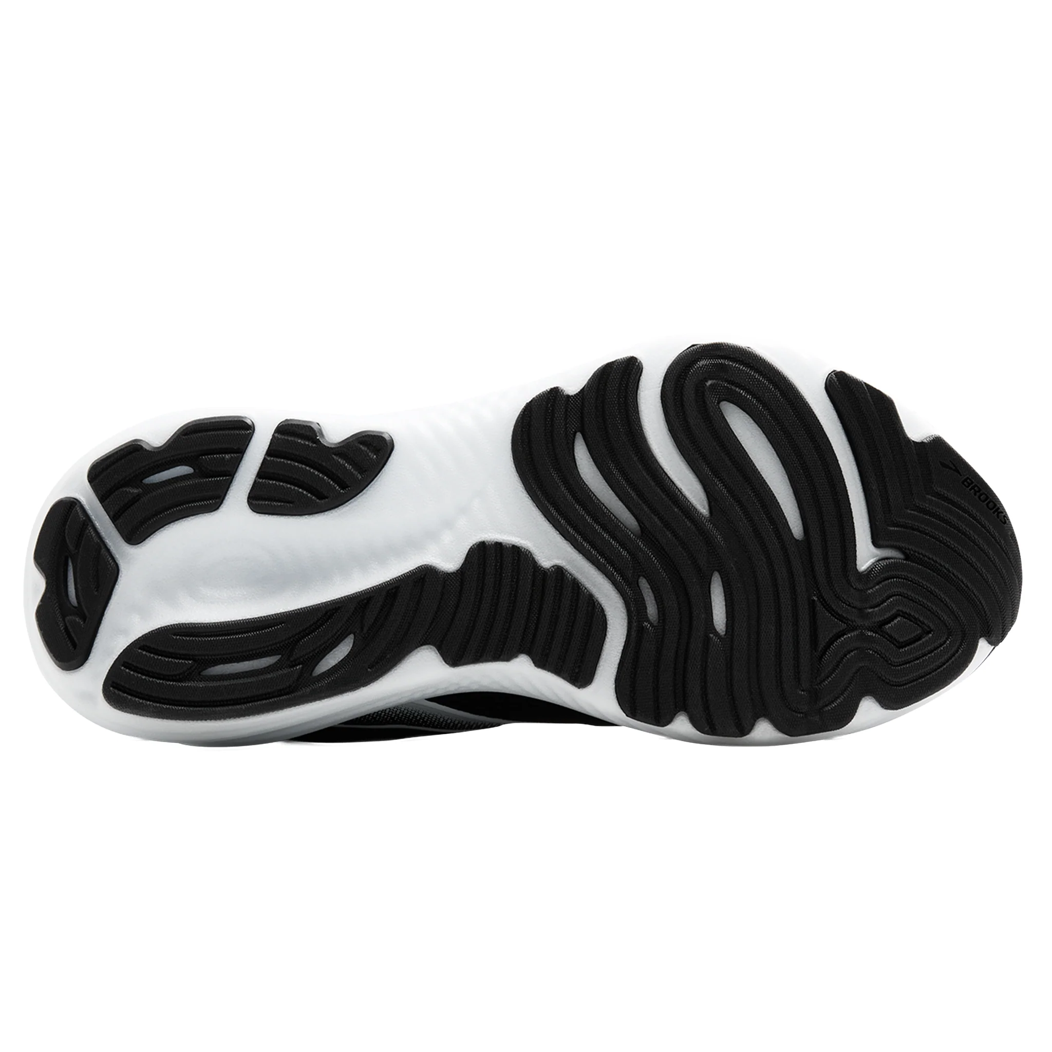 Brooks Womens Glycerin 22 - Wide - D Width - Black/Grey/White - Neutral - SS25 - Image 2
