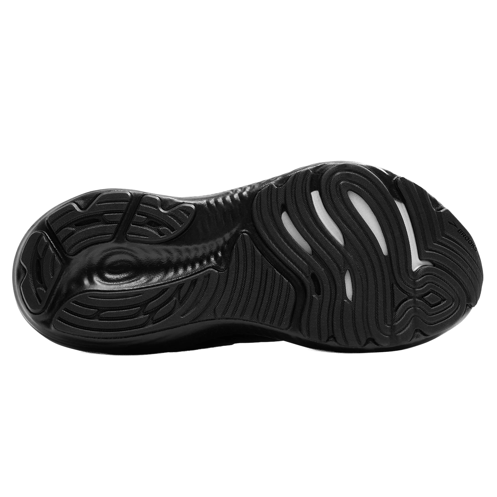 Brooks Womens Glycerin GTS 22 - Black/Black/Ebony - Stability - SS25 - Image 2
