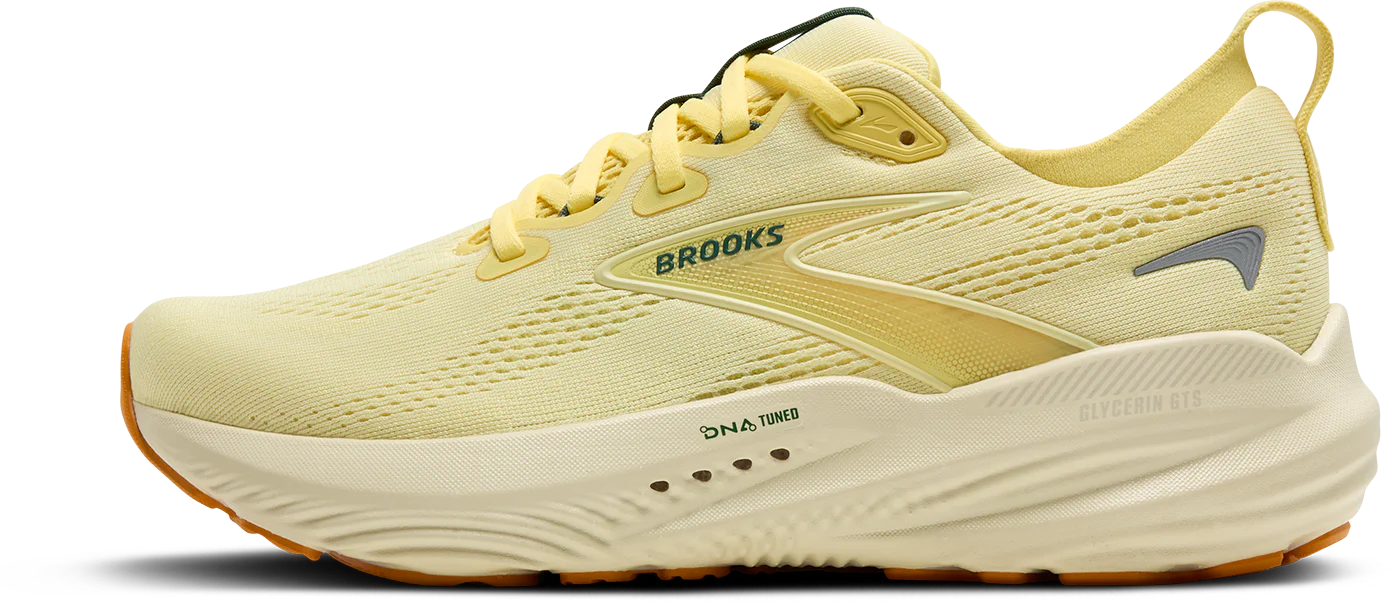 Brooks Womens Glycerin GTS 22 - Desert Yellow - Stability - AW25 - Image 5