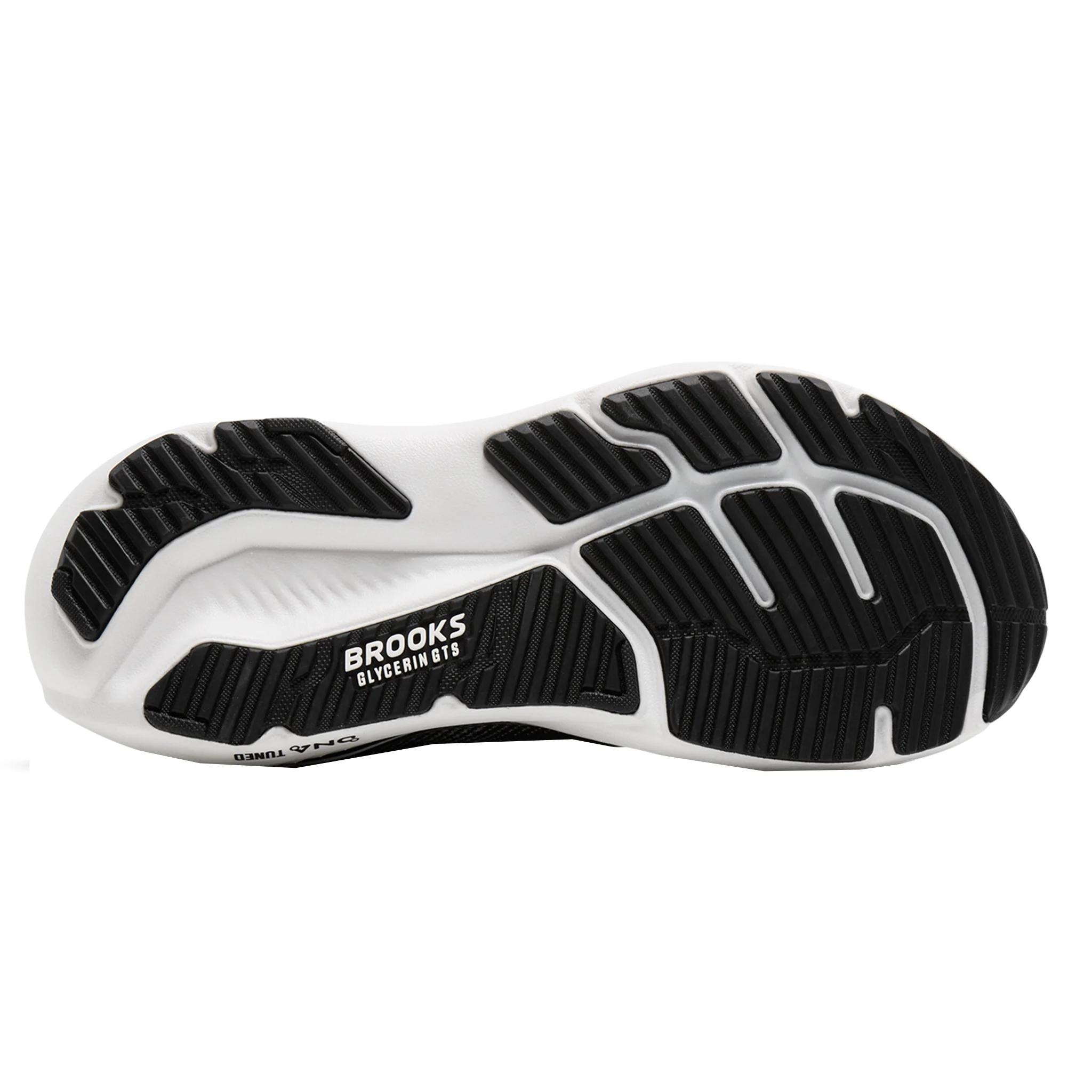 Brooks Womens Glycerin GTS 23 Wide - D Width - Black/Grey/White - Stability - SS26 - Image 2