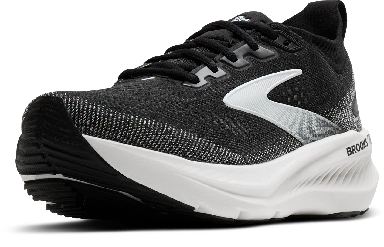 Brooks Womens Glycerin GTS 23 - Black/Grey/White - Stability - SS26 - Image 8