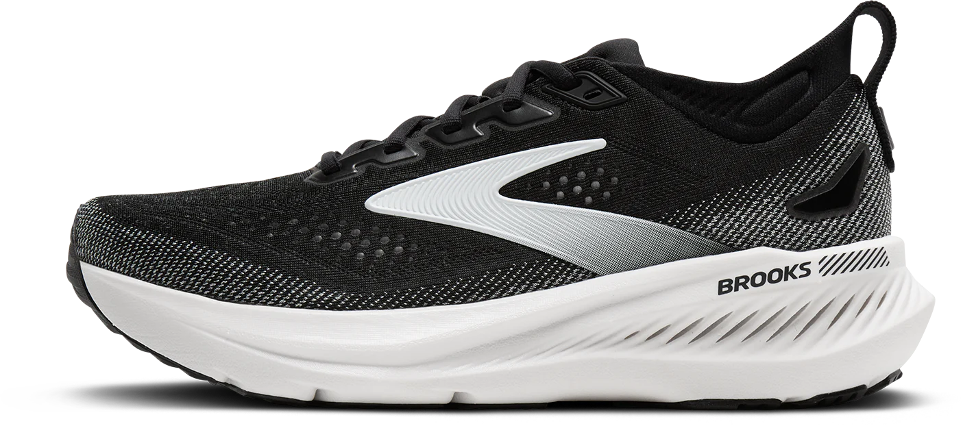 Brooks Womens Glycerin GTS 23 - Black/Grey/White - Stability - SS26 - Image 4