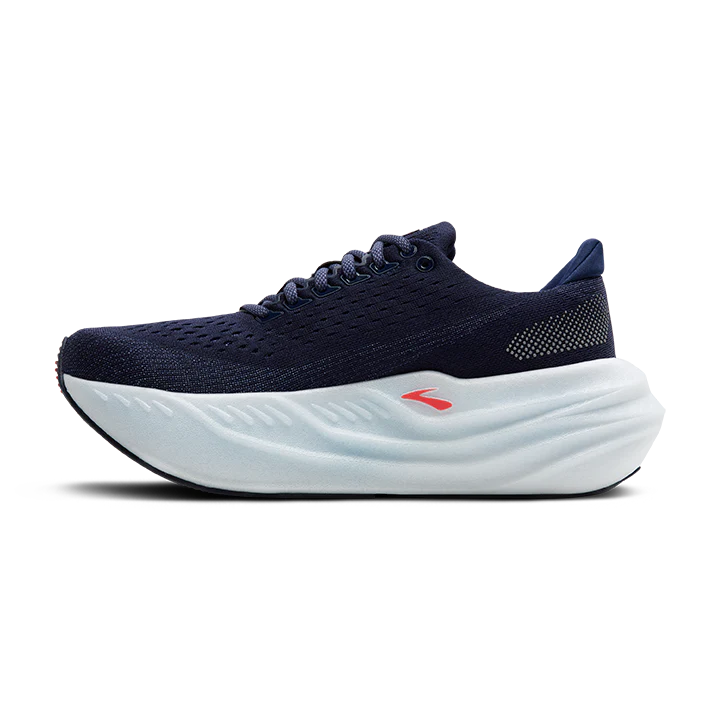 Brooks Womens Glycerin Max - Peacoat/Blue Ribbon/Hot Coral - Neutral - SS25 - Image 5