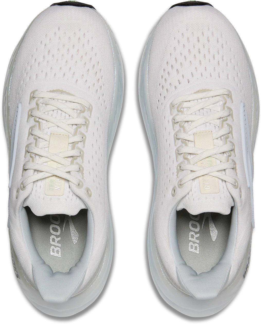 Brooks Womens Glycerin Max - Pearlized White/Bay - Neutral - SS25 - Image 7