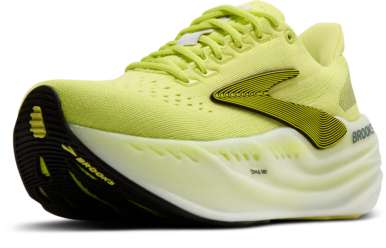 Brooks Womens Glycerin Max - Sunny Lime/Black/White - Neutral - AW25 - Image 3